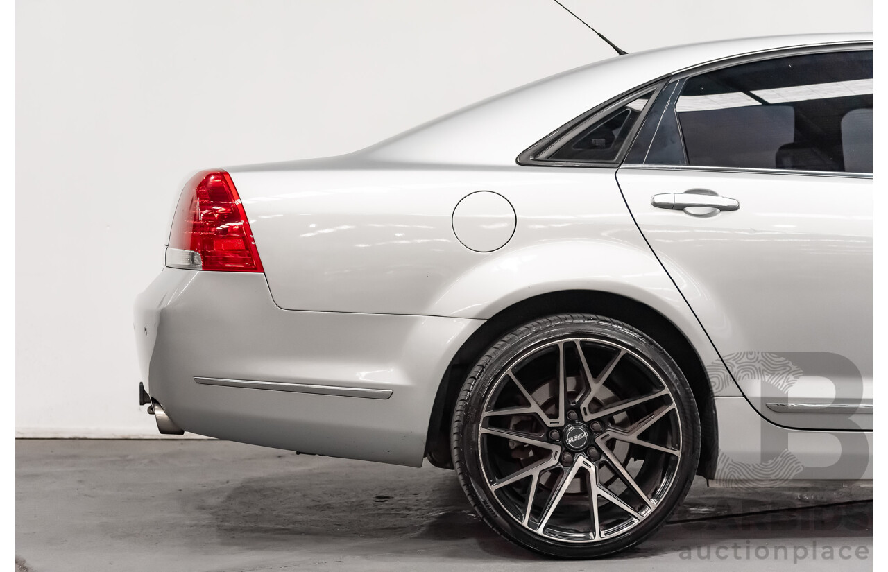 8/2010 Holden Caprice WM MY10 4d Sedan Silver V8 6.0L