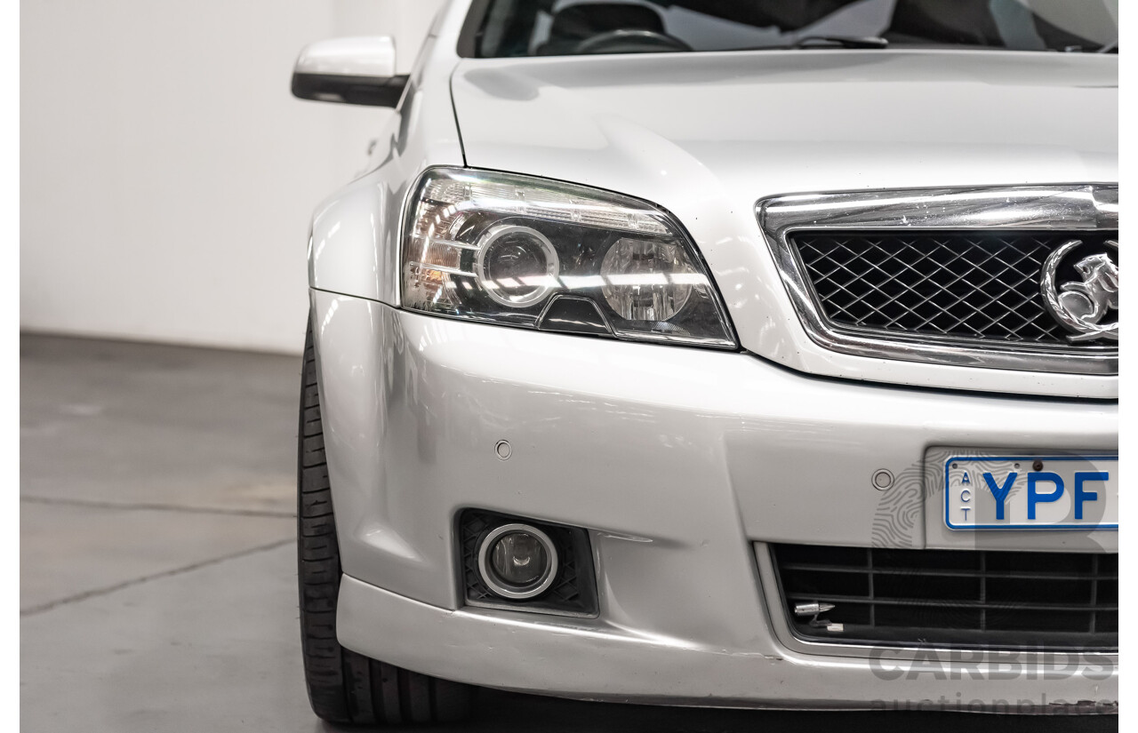 8/2010 Holden Caprice WM MY10 4d Sedan Silver V8 6.0L