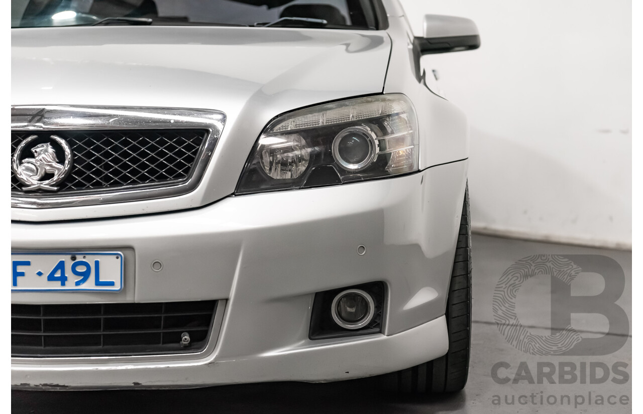 8/2010 Holden Caprice WM MY10 4d Sedan Silver V8 6.0L