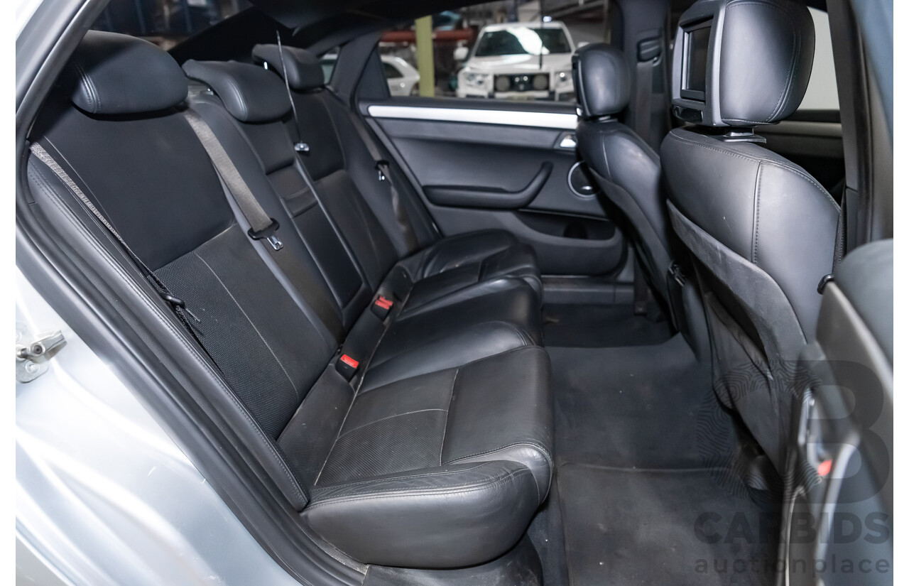 8/2010 Holden Caprice WM MY10 4d Sedan Silver V8 6.0L