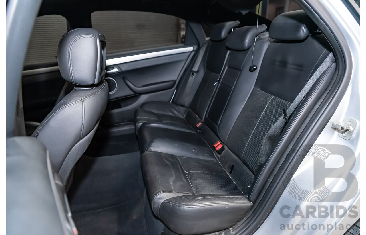 8/2010 Holden Caprice WM MY10 4d Sedan Silver V8 6.0L