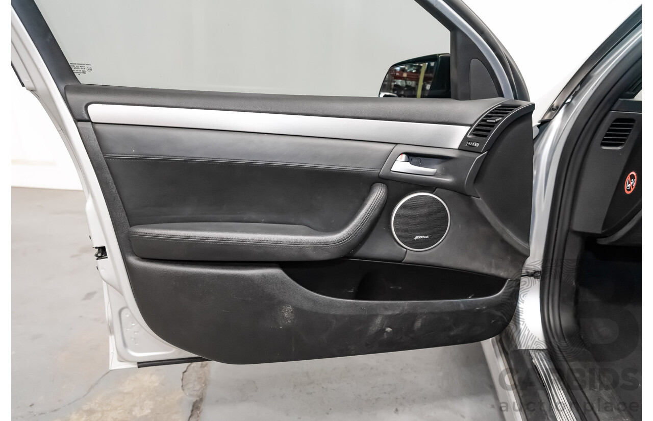 8/2010 Holden Caprice WM MY10 4d Sedan Silver V8 6.0L