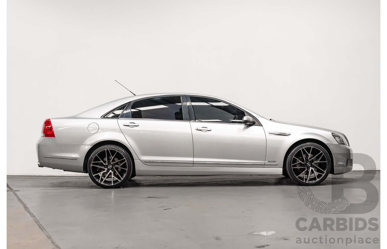 8/2010 Holden Caprice WM MY10 4d Sedan Silver V8 6.0L
