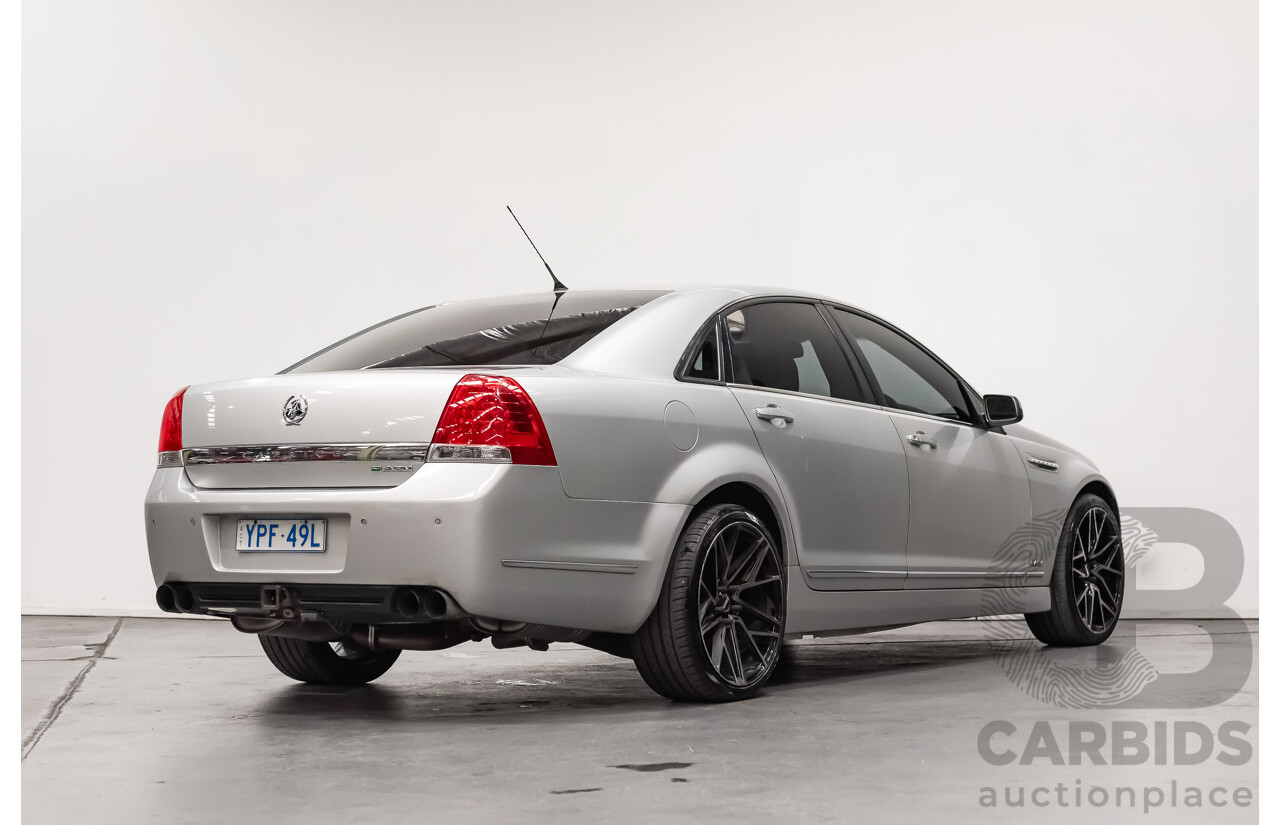 8/2010 Holden Caprice WM MY10 4d Sedan Silver V8 6.0L