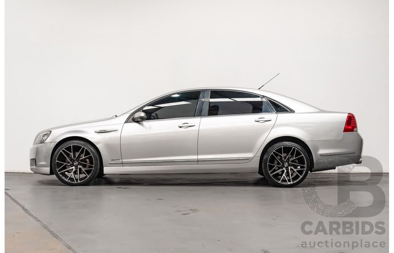 8/2010 Holden Caprice WM MY10 4d Sedan Silver V8 6.0L