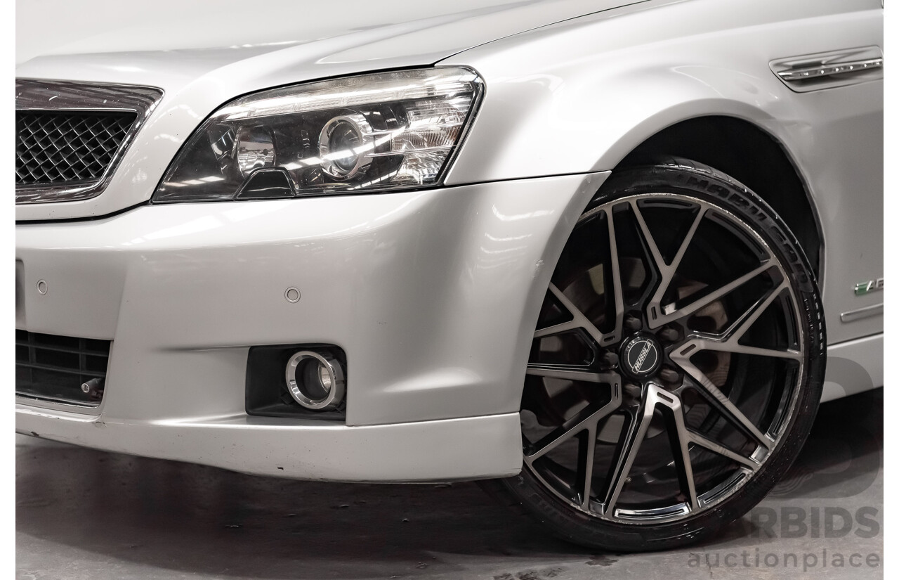 8/2010 Holden Caprice WM MY10 4d Sedan Silver V8 6.0L