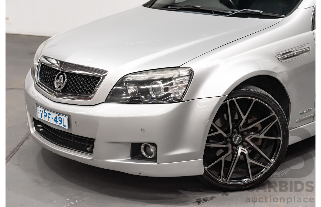 8/2010 Holden Caprice WM MY10 4d Sedan Silver V8 6.0L