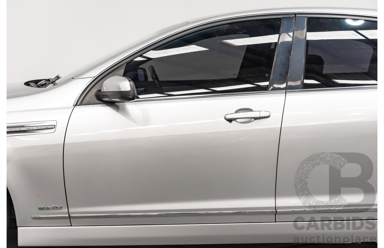 8/2010 Holden Caprice WM MY10 4d Sedan Silver V8 6.0L