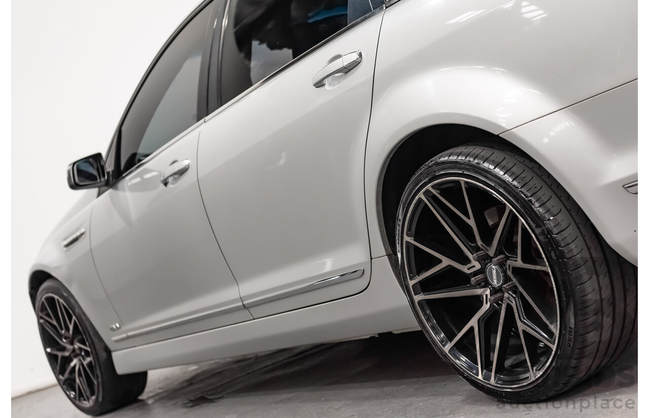 8/2010 Holden Caprice WM MY10 4d Sedan Silver V8 6.0L