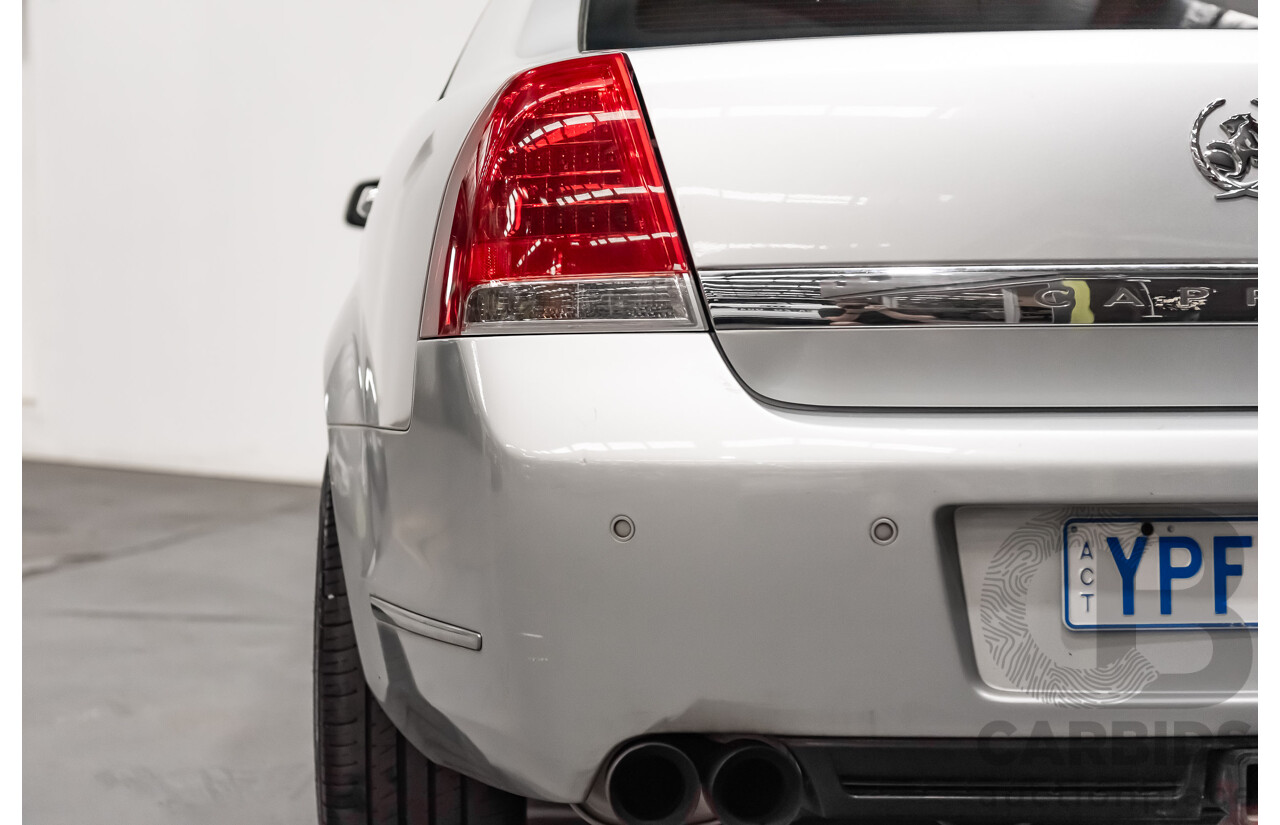 8/2010 Holden Caprice WM MY10 4d Sedan Silver V8 6.0L