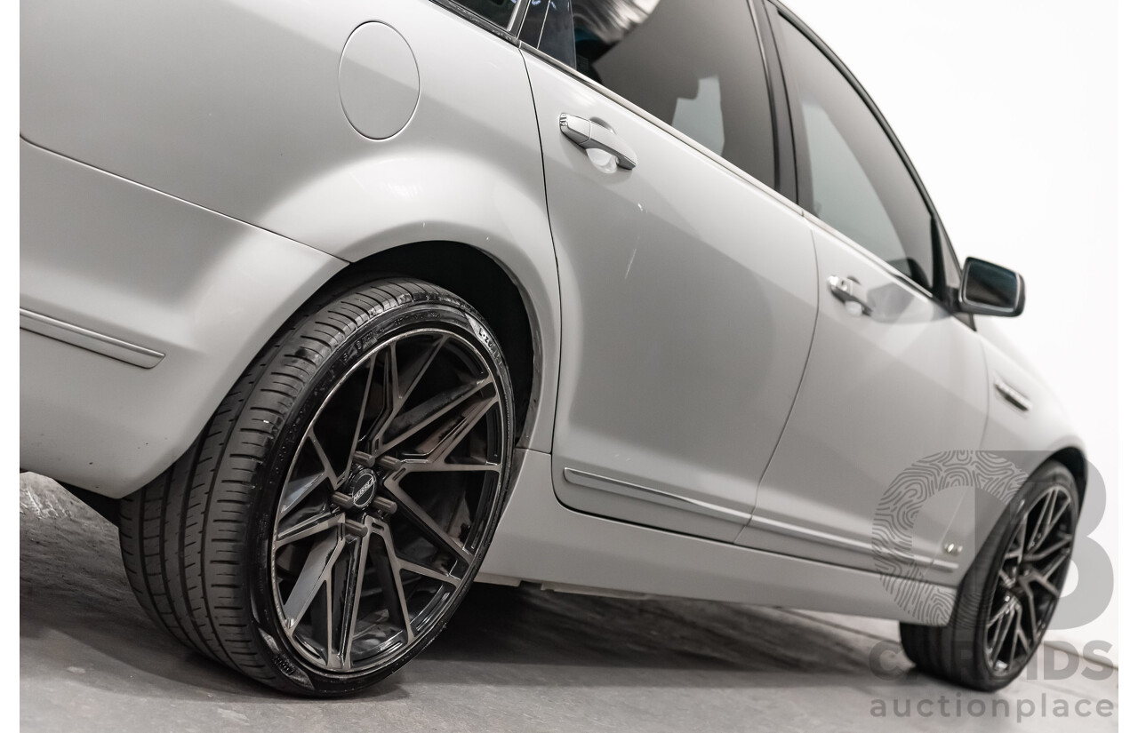 8/2010 Holden Caprice WM MY10 4d Sedan Silver V8 6.0L