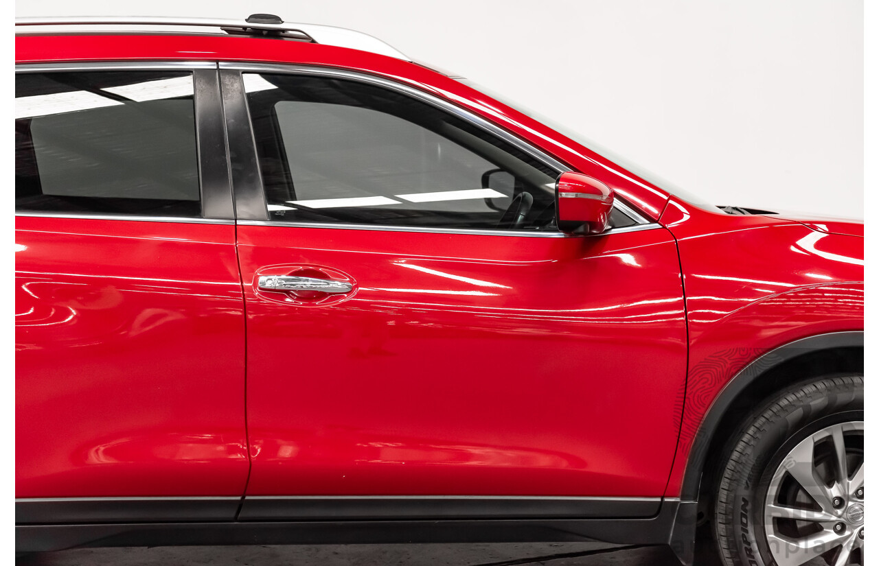 5/2016 Nissan X-Trail TL T32 4d Wagon Red Turbo Diesel 1.6L