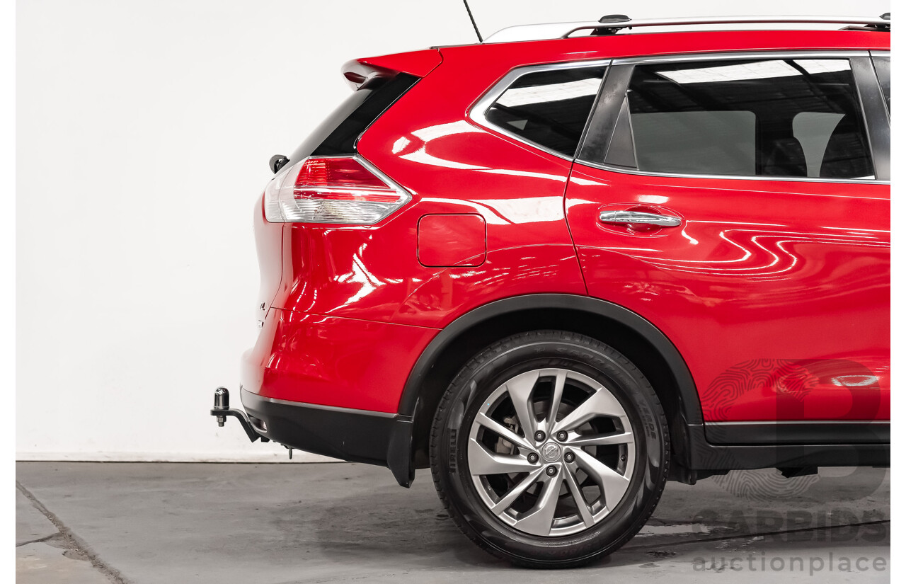 5/2016 Nissan X-Trail TL T32 4d Wagon Red Turbo Diesel 1.6L
