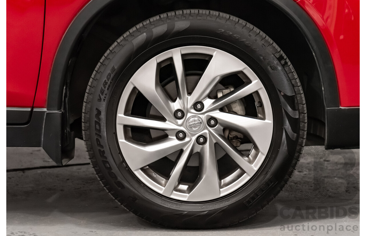 5/2016 Nissan X-Trail TL T32 4d Wagon Red Turbo Diesel 1.6L