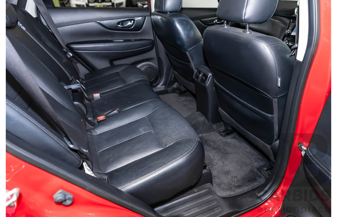 5/2016 Nissan X-Trail TL T32 4d Wagon Red Turbo Diesel 1.6L