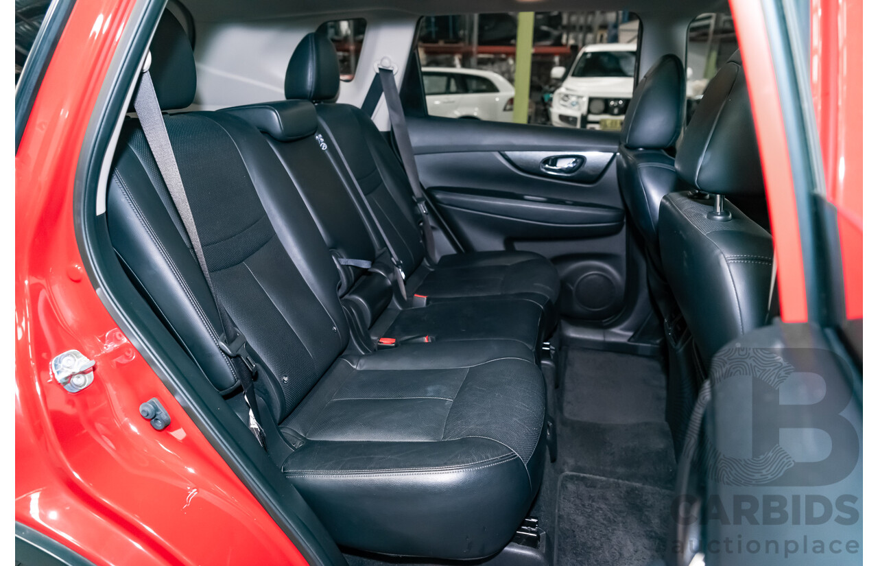 5/2016 Nissan X-Trail TL T32 4d Wagon Red Turbo Diesel 1.6L