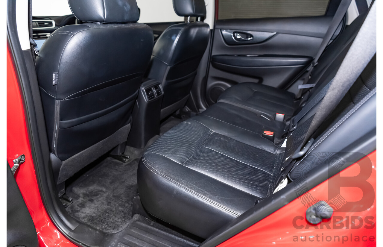 5/2016 Nissan X-Trail TL T32 4d Wagon Red Turbo Diesel 1.6L