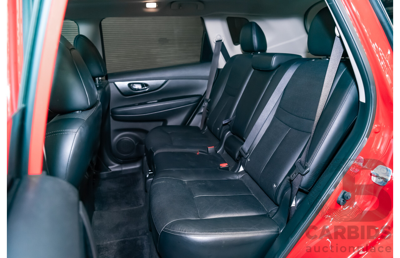 5/2016 Nissan X-Trail TL T32 4d Wagon Red Turbo Diesel 1.6L
