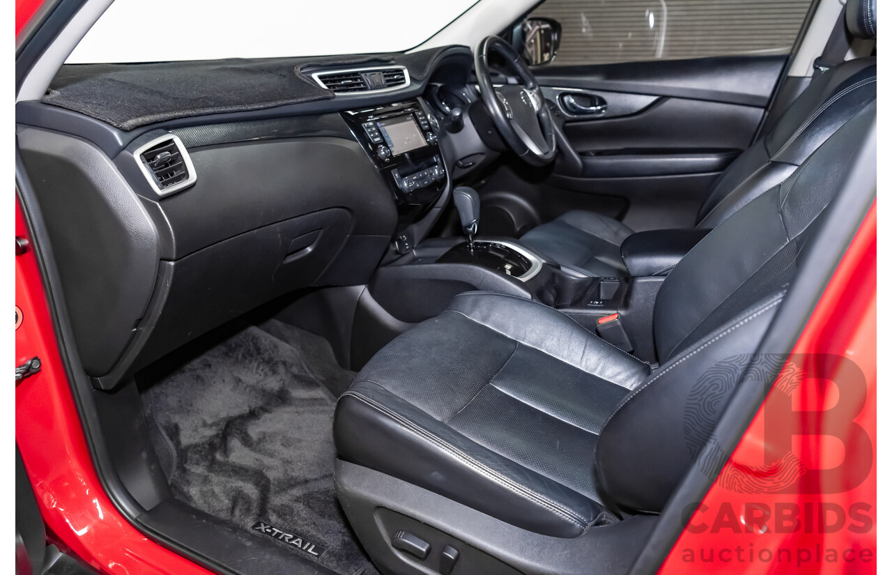 5/2016 Nissan X-Trail TL T32 4d Wagon Red Turbo Diesel 1.6L