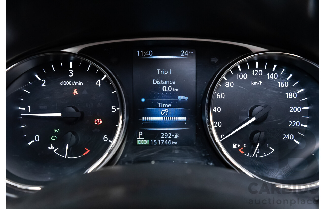 5/2016 Nissan X-Trail TL T32 4d Wagon Red Turbo Diesel 1.6L