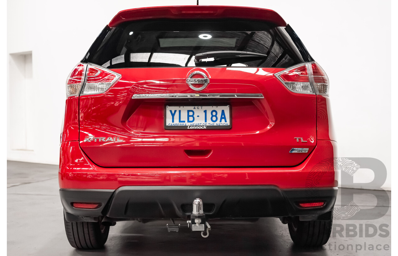 5/2016 Nissan X-Trail TL T32 4d Wagon Red Turbo Diesel 1.6L