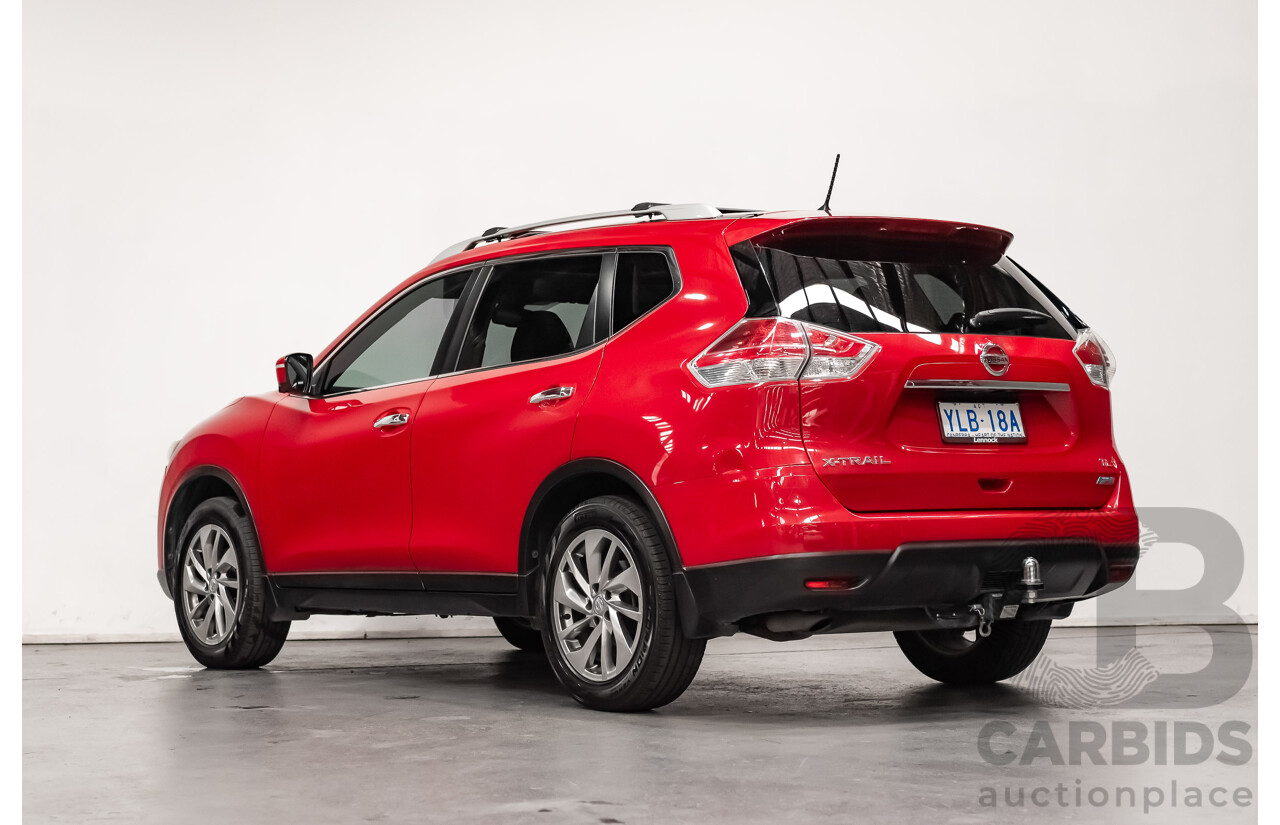5/2016 Nissan X-Trail TL T32 4d Wagon Red Turbo Diesel 1.6L