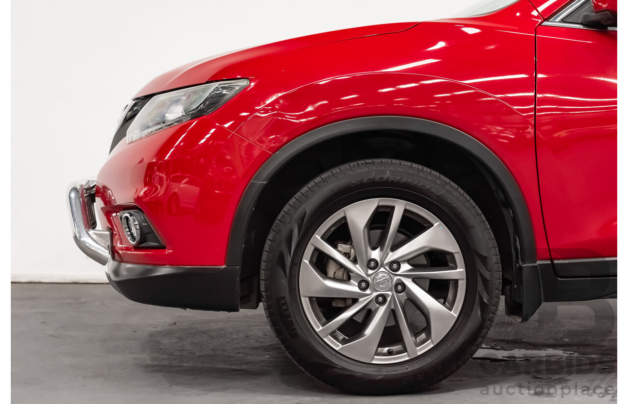 5/2016 Nissan X-Trail TL T32 4d Wagon Red Turbo Diesel 1.6L