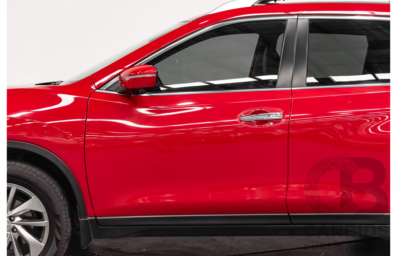 5/2016 Nissan X-Trail TL T32 4d Wagon Red Turbo Diesel 1.6L