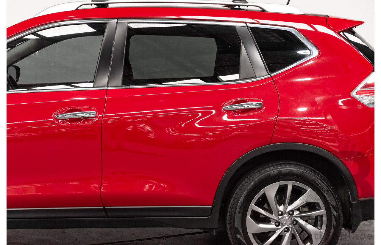 5/2016 Nissan X-Trail TL T32 4d Wagon Red Turbo Diesel 1.6L