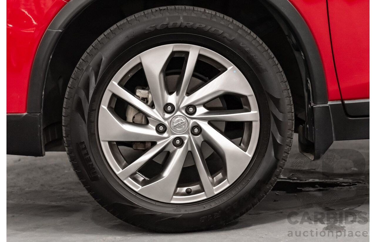 5/2016 Nissan X-Trail TL T32 4d Wagon Red Turbo Diesel 1.6L