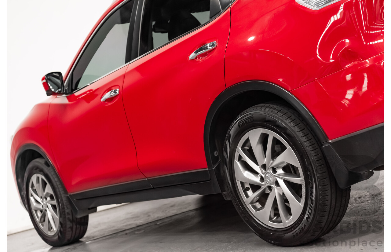 5/2016 Nissan X-Trail TL T32 4d Wagon Red Turbo Diesel 1.6L