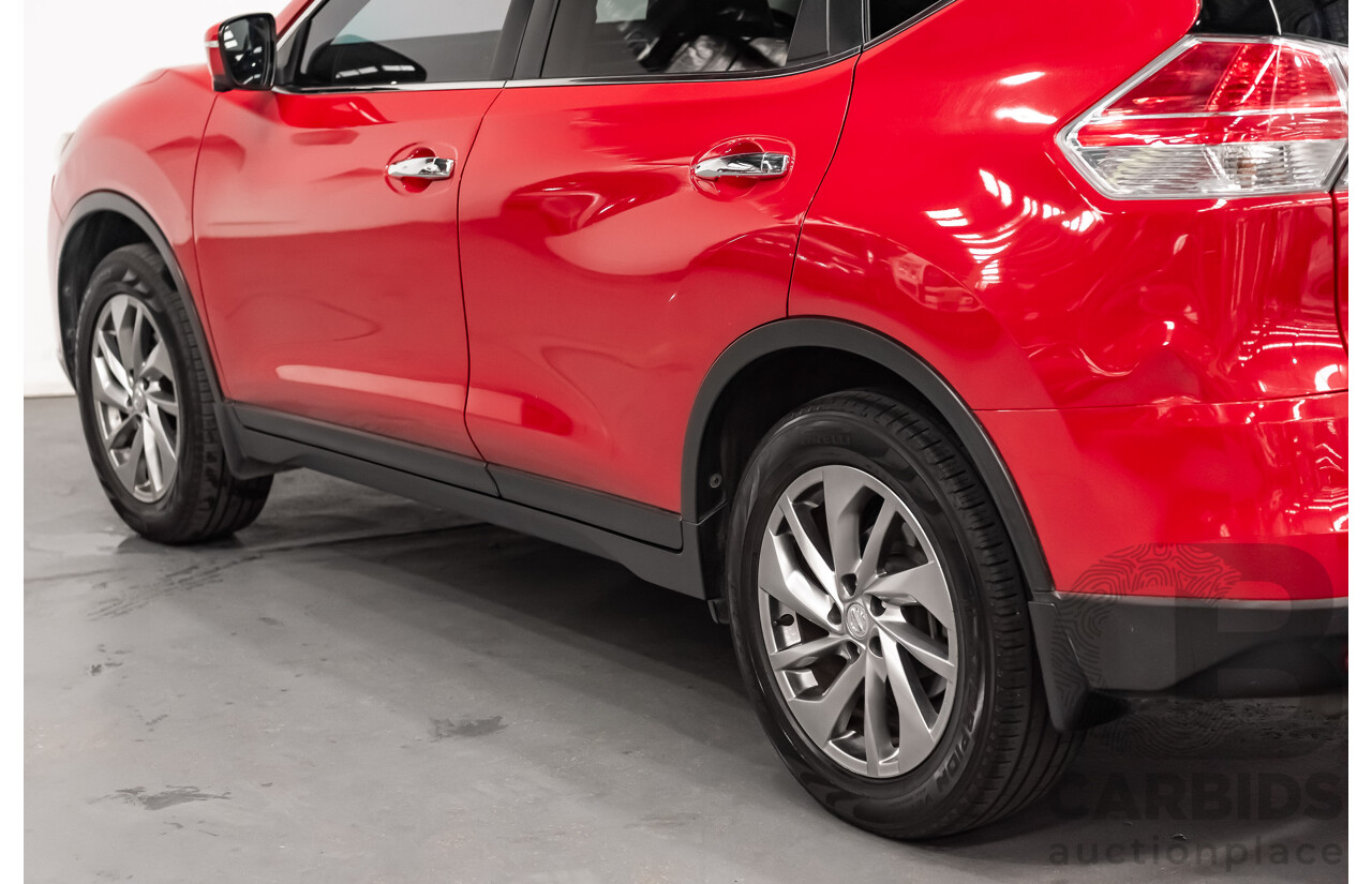 5/2016 Nissan X-Trail TL T32 4d Wagon Red Turbo Diesel 1.6L