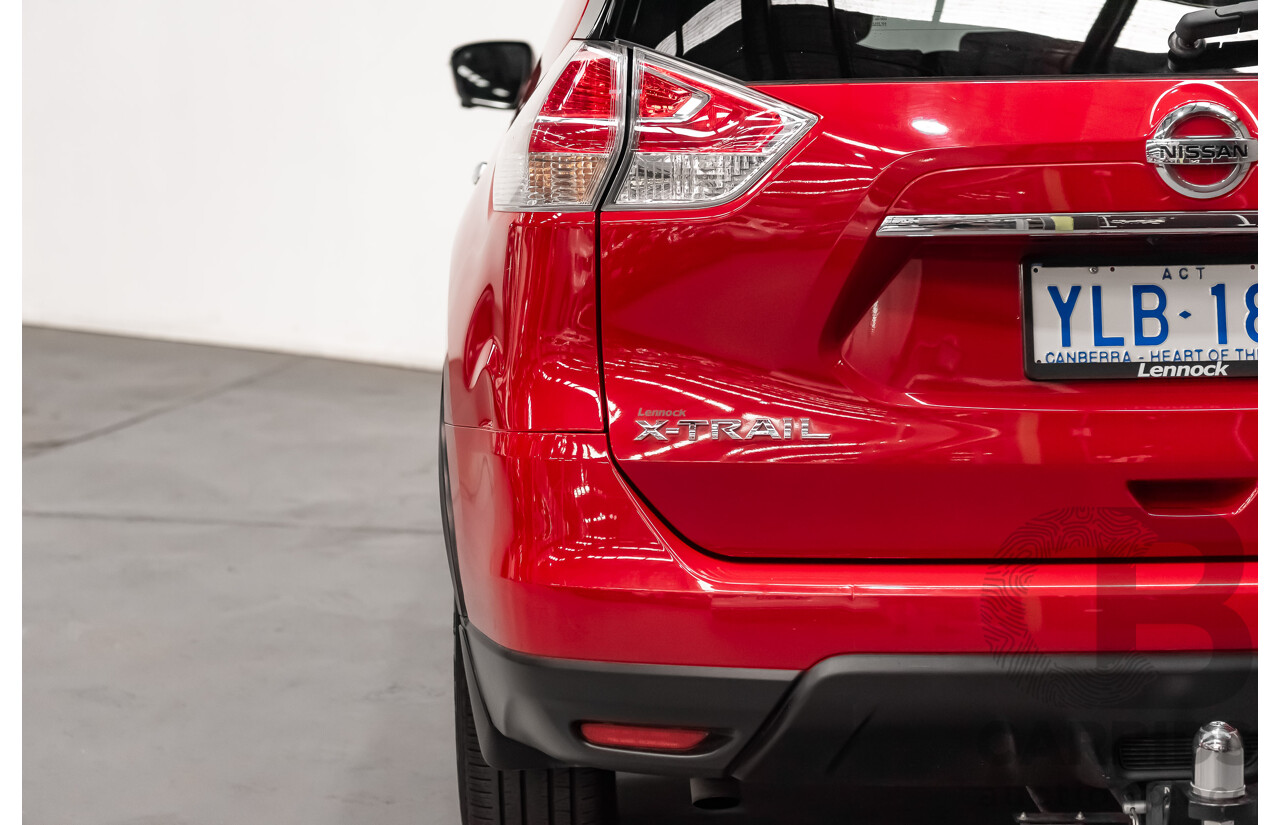 5/2016 Nissan X-Trail TL T32 4d Wagon Red Turbo Diesel 1.6L