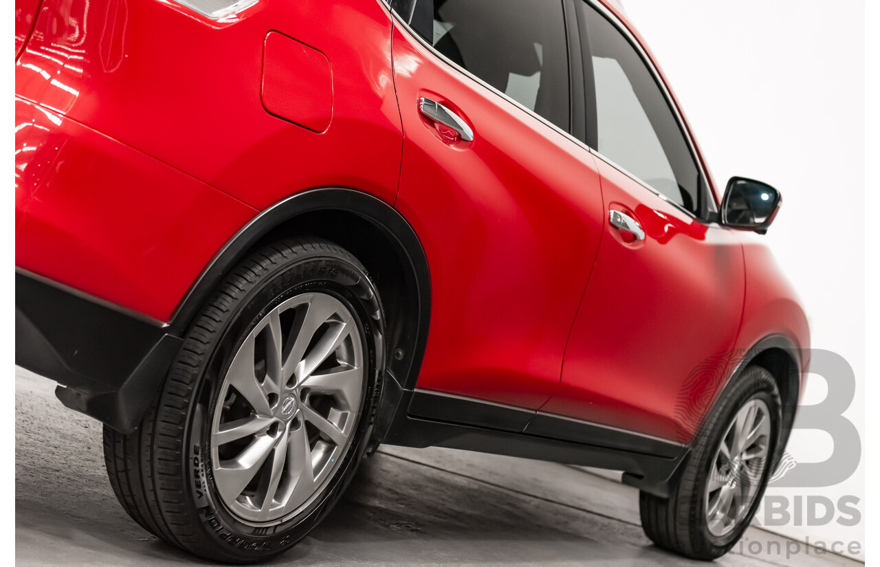 5/2016 Nissan X-Trail TL T32 4d Wagon Red Turbo Diesel 1.6L