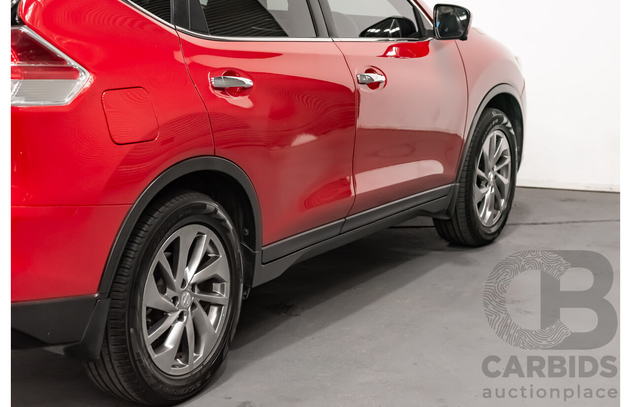 5/2016 Nissan X-Trail TL T32 4d Wagon Red Turbo Diesel 1.6L