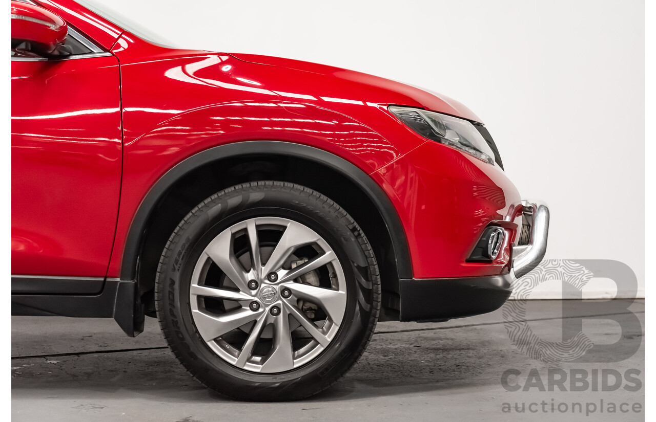 5/2016 Nissan X-Trail TL T32 4d Wagon Red Turbo Diesel 1.6L