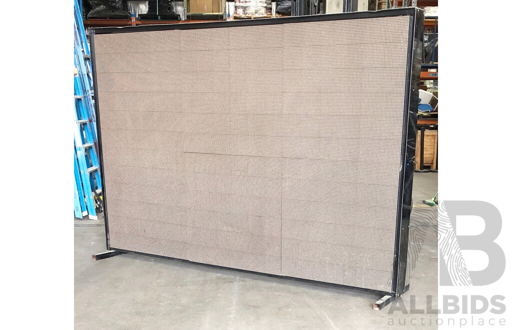 Multi-Panel LED Signage Wall