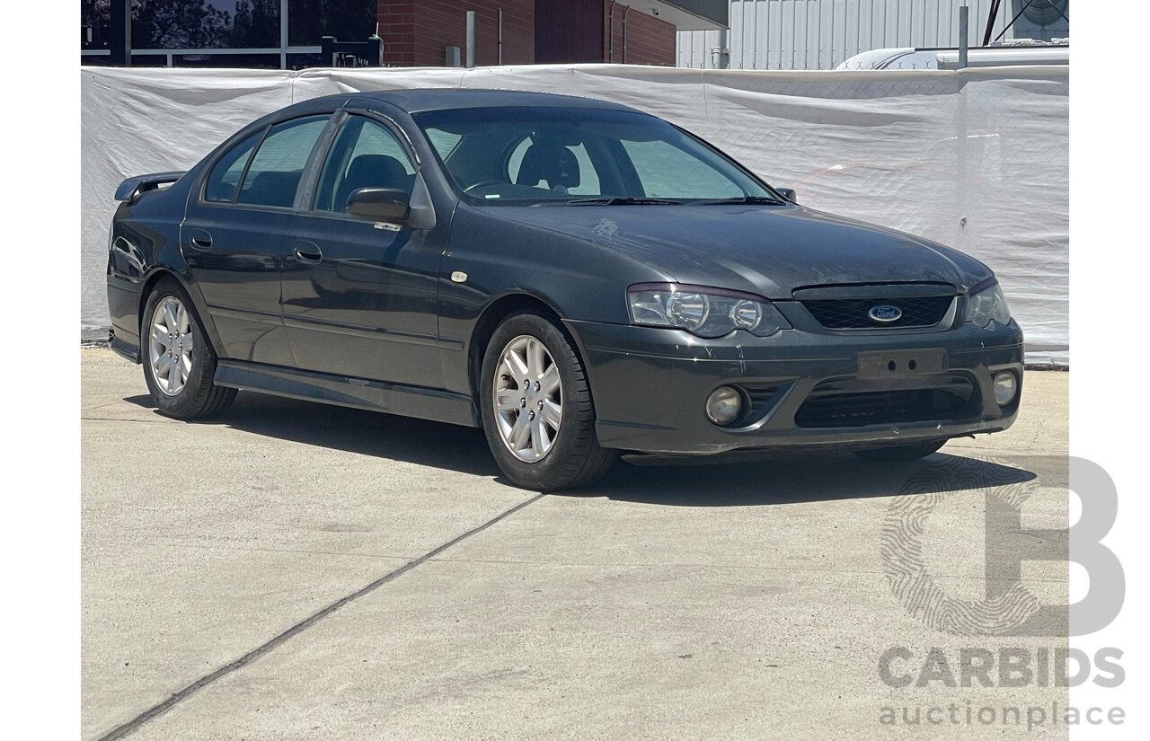 05/06 Ford Falcon XR6 RWD BF 4D Sedan Grey 4.0L