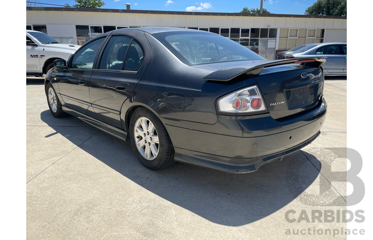 05/06 Ford Falcon XR6 RWD BF 4D Sedan Grey 4.0L