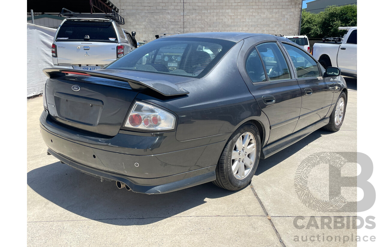 05/06 Ford Falcon XR6 RWD BF 4D Sedan Grey 4.0L