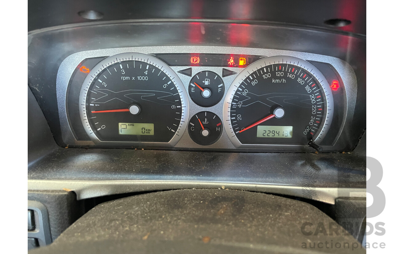 05/06 Ford Falcon XR6 RWD BF 4D Sedan Grey 4.0L