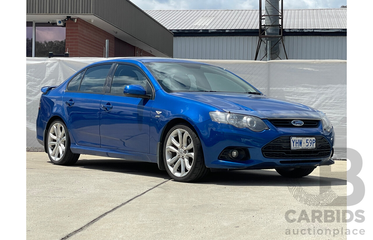 03/12 Ford Falcon XR6 RWD FG UPGRADE 4D Sedan Blue 4.0L