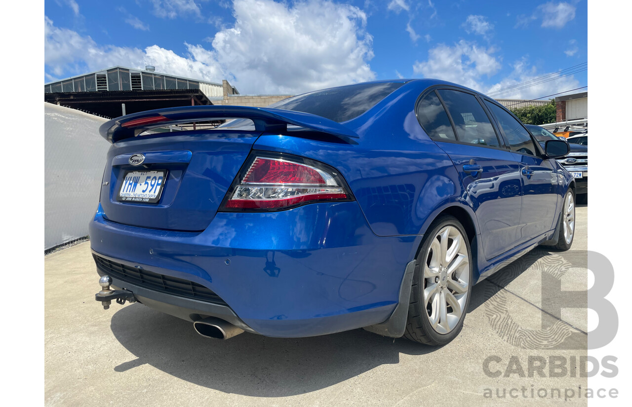 03/12 Ford Falcon XR6 RWD FG UPGRADE 4D Sedan Blue 4.0L