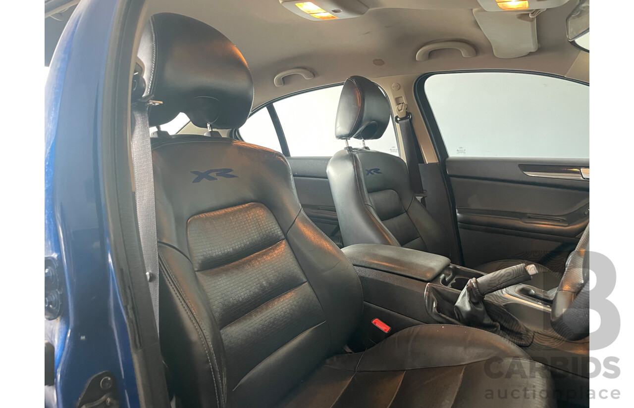 03/12 Ford Falcon XR6 RWD FG UPGRADE 4D Sedan Blue 4.0L