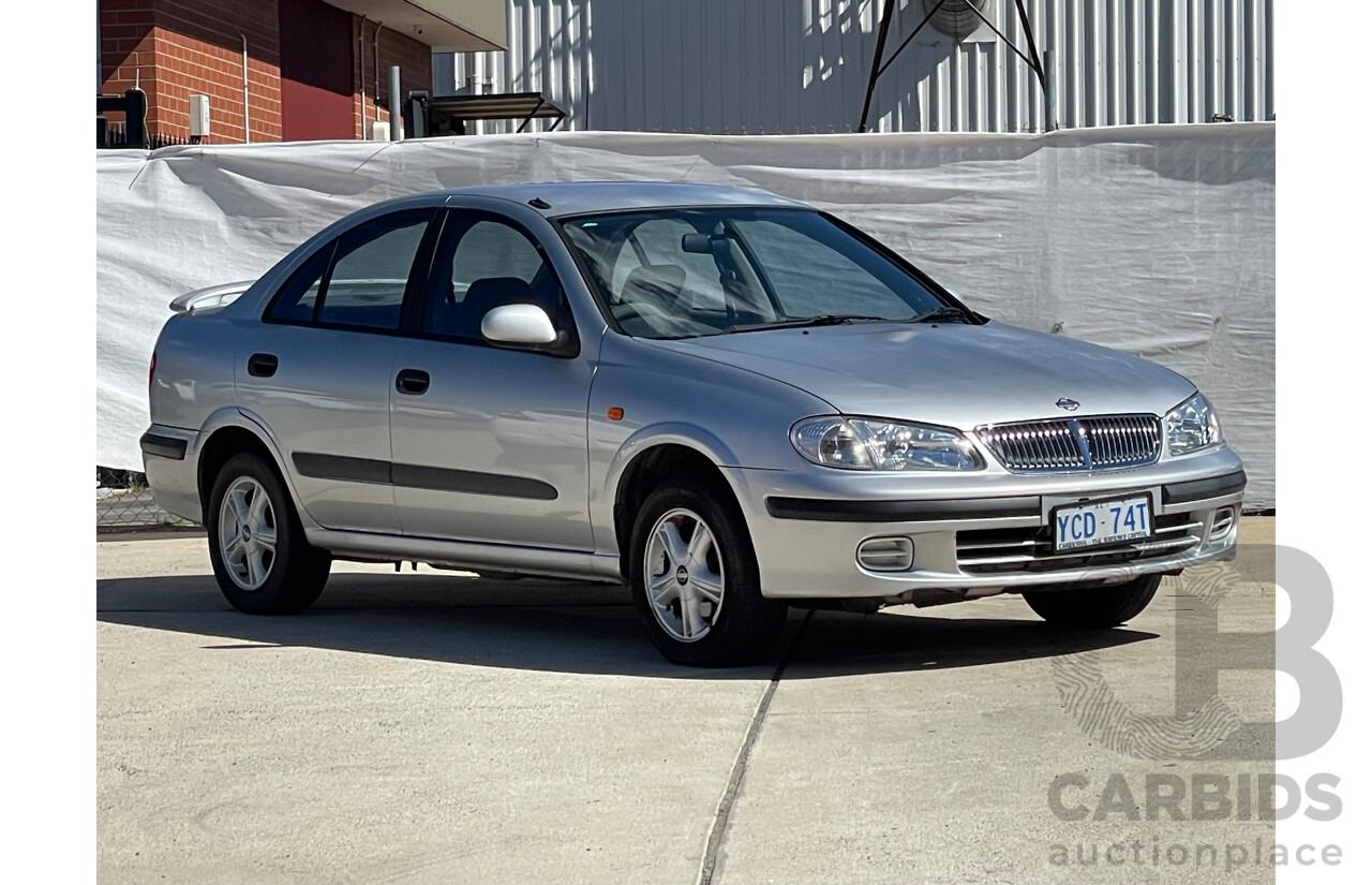 06/02 Nissan Pulsar ST PLUS FWD N16 4D Sedan Silver 1.8L