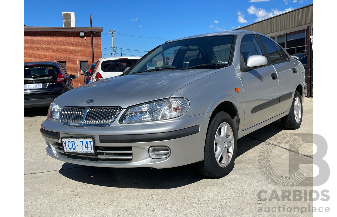06/02 Nissan Pulsar ST PLUS FWD N16 4D Sedan Silver 1.8L