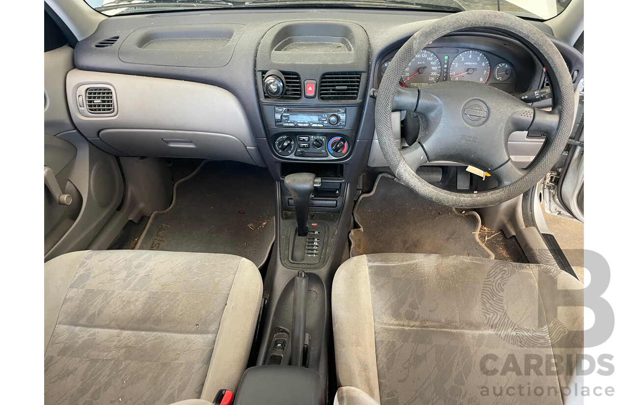 06/02 Nissan Pulsar ST PLUS FWD N16 4D Sedan Silver 1.8L