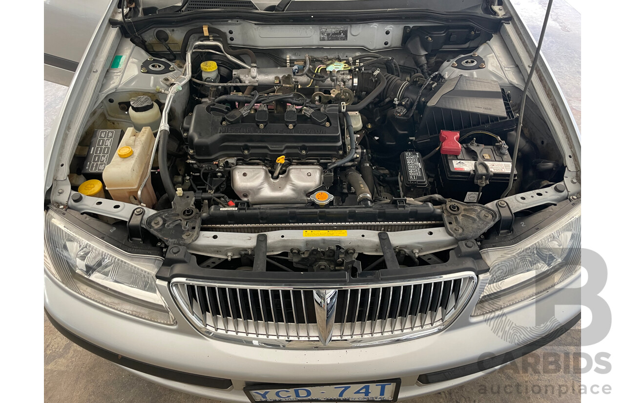 06/02 Nissan Pulsar ST PLUS FWD N16 4D Sedan Silver 1.8L