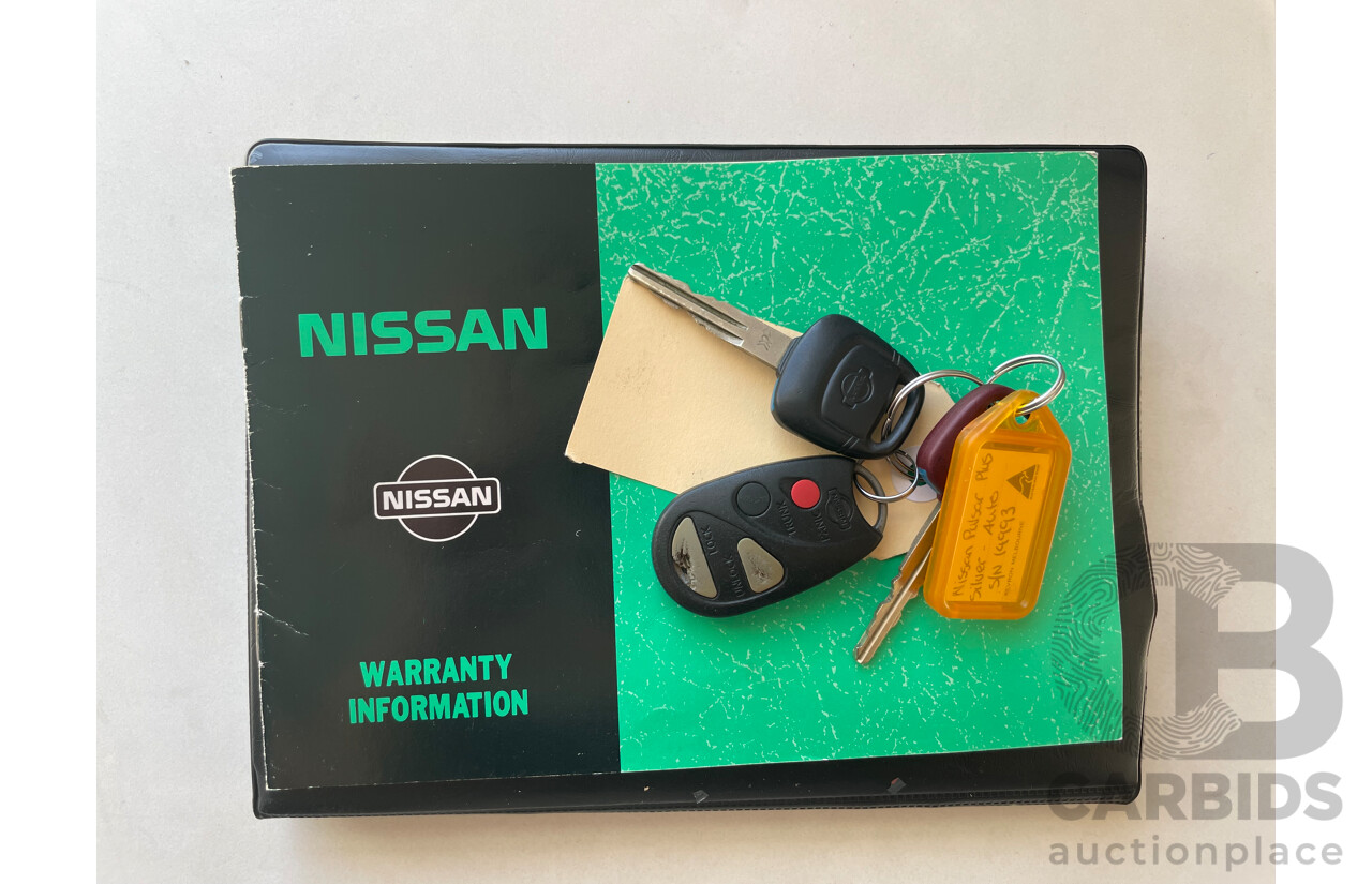 06/02 Nissan Pulsar ST PLUS FWD N16 4D Sedan Silver 1.8L