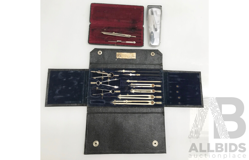 Assorted Protractor Sets - Lot of 3